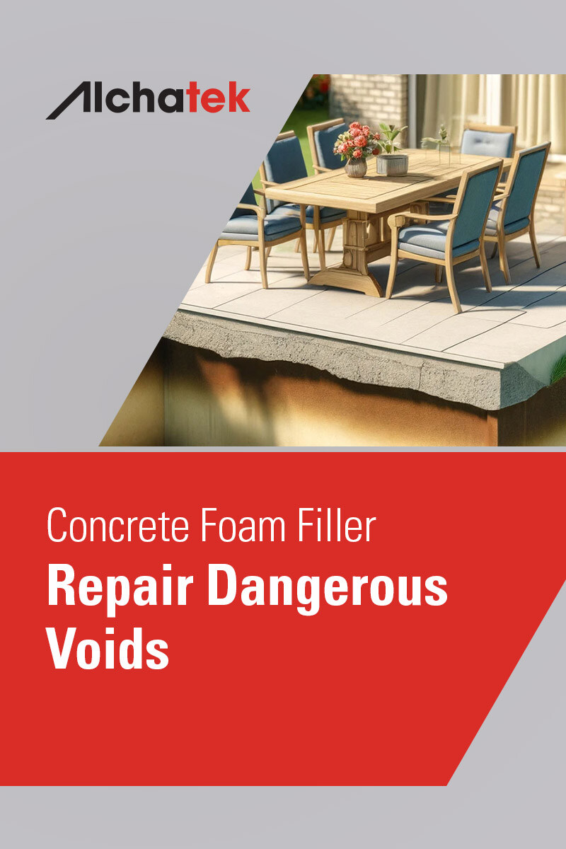 Concrete Foam Filler - Repair Dangerous Voids Beneath Slabs
